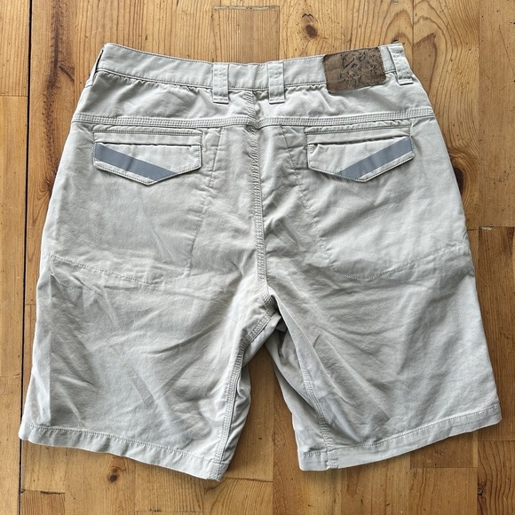 Mountain Khakis Reflective Commuter Shorts Slim Fit 10" Inseam Hiking Bouldering - Picture 3 of 4